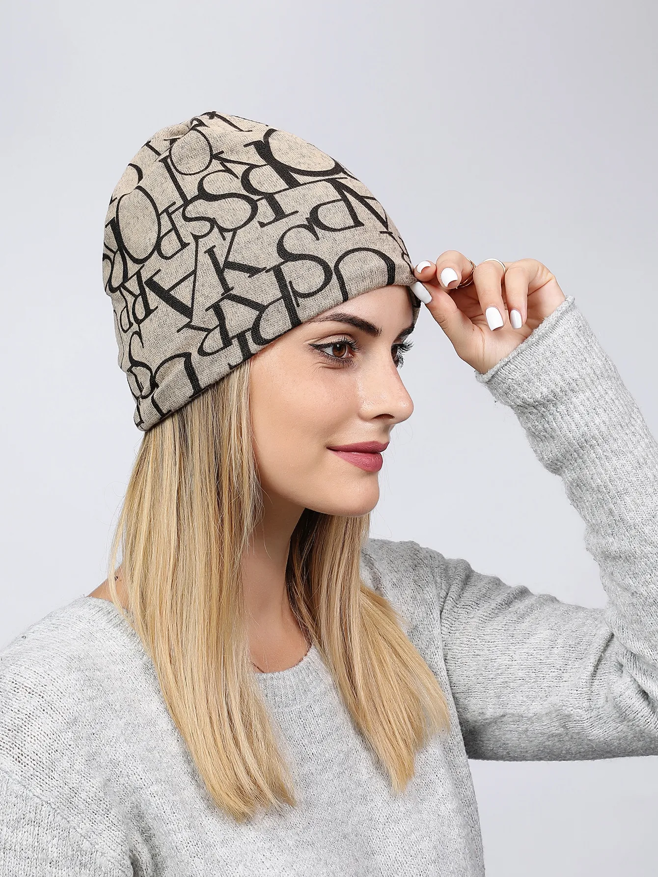 Women Men Stylish Thin Hip-hop Soft Stretch Knit Multifunction Slouchy Beanie Hat Skull Cap