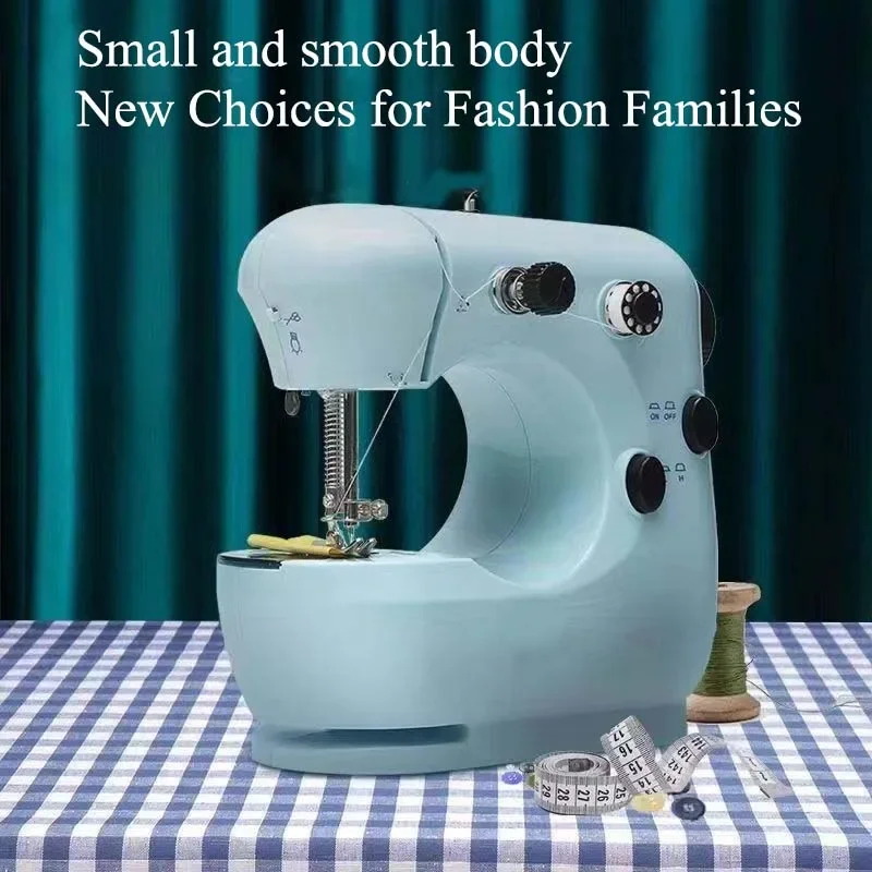 

Portable Household Sewing Machine Multifunctional Desktop Electric Sewing Machine Engineering ABS Alloy Material Power Tools