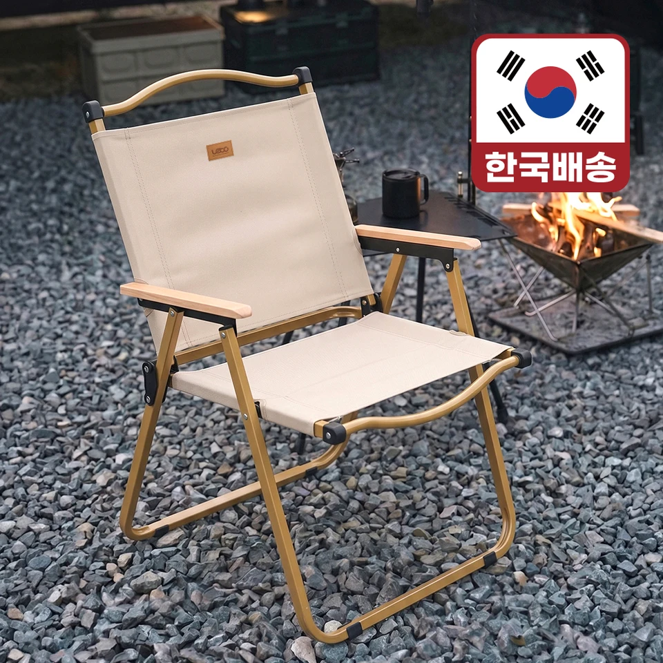 (LETO) 레토 대형 우드 감성 경량 캠핑의자 폴딩 로우 릴렉스 체어 LCP-C03