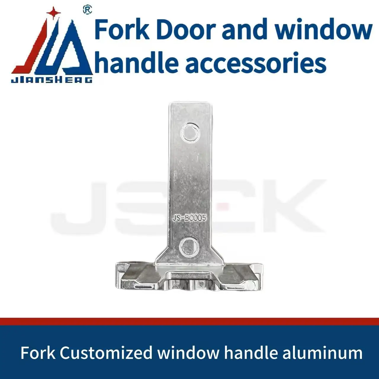 Fork Door and Window Handle Accessories Fork Customized Window Handle Aluminum