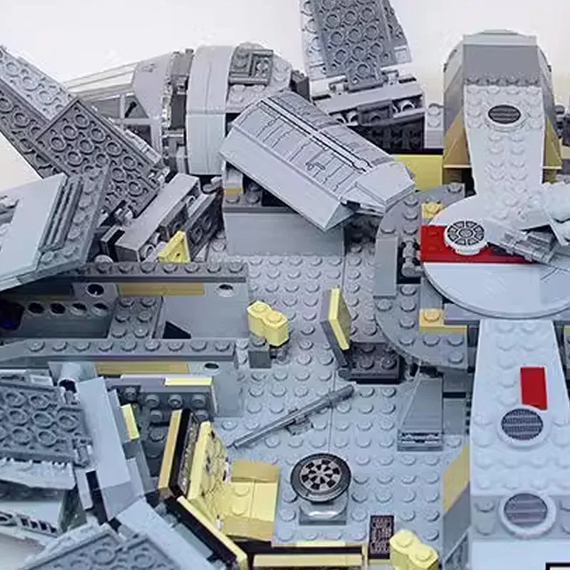 1381 Stuks Millennium Schip Force Ontwaakt Set Compatibel 75257 Falcon Model Bouwstenen Speelgoed Voor Kinderen Gift Kids