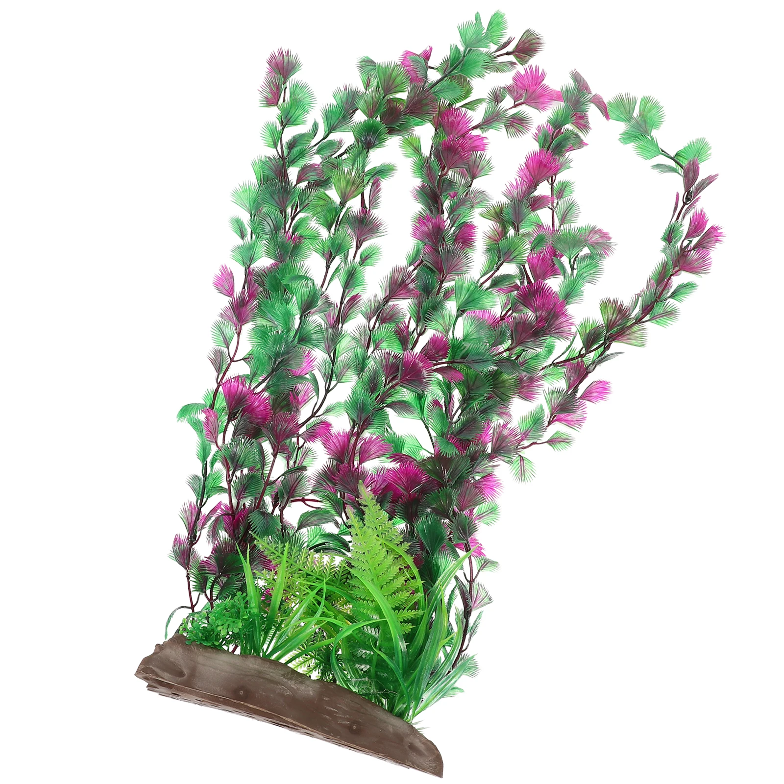 

Fake Aquatic Plants For Aquarium Decor Fish Tank Grass Ornaments Plastic Nature Style Decorations
