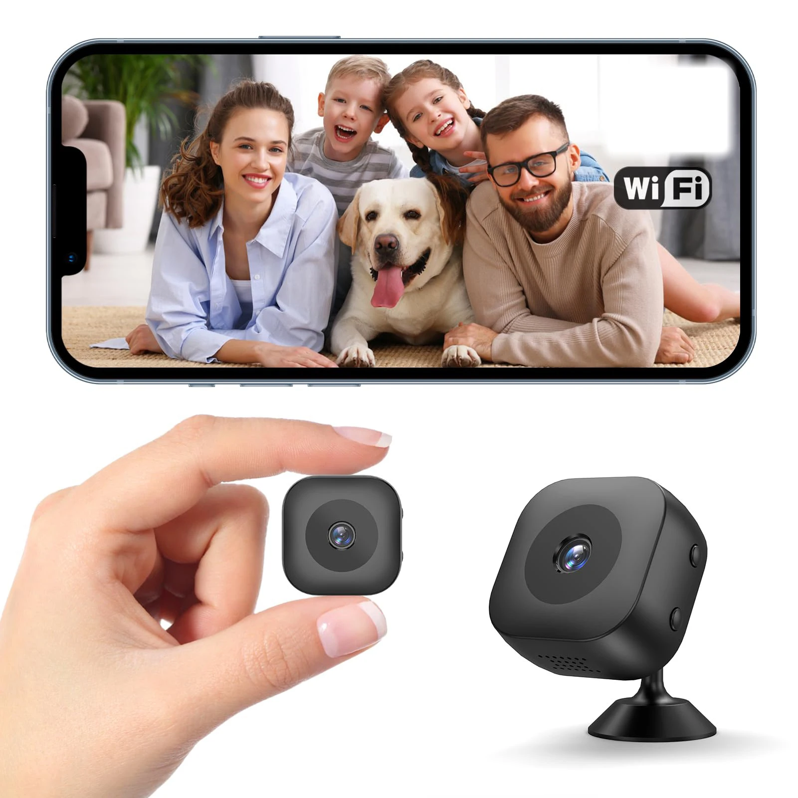 Mini WiFi Camera HD 1080P Smart Home Security IP Cam Night V