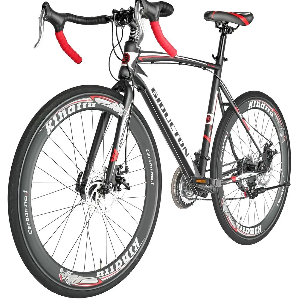 

Men's 21-Speed 700C Disc Brake Road Bike, 54cm Frame