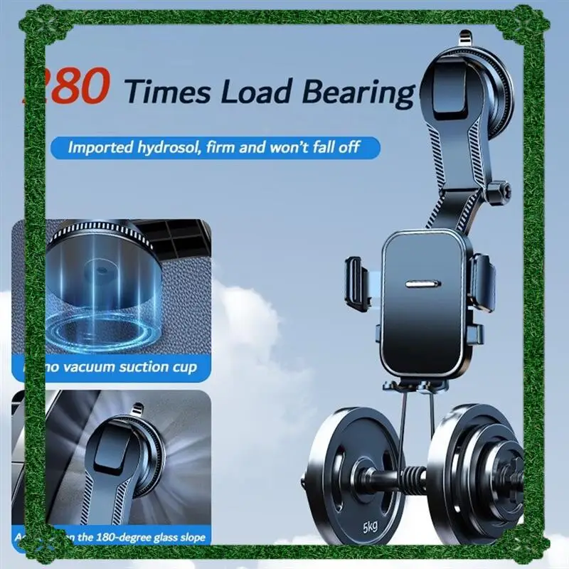 24-Hour Delivery AUTOP 360° Rotatable Car Phone Holder For Dashboard And Windshield Suction Cup Cell Phone Mount Navigation Brac