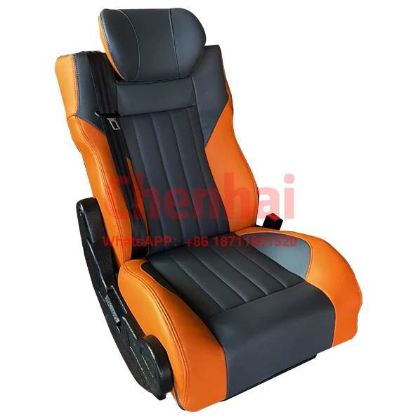 Customize Luxury Microfibre Leather Single Seat Camping Reversible RV Sofa Bed With Waterproof Steel Frame