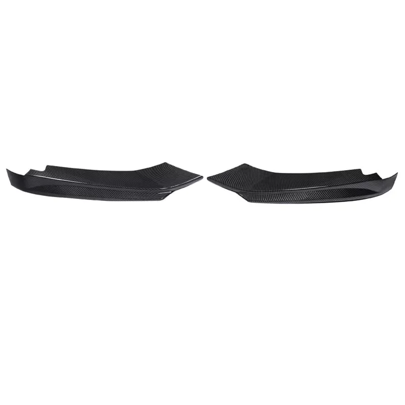 For BMW F32 Front Bumper Surround F33 F36 LCI 4 Series 420i 430i 440i M Sport 2014-2020 Carbon Look Front Splitter Lip Encircle