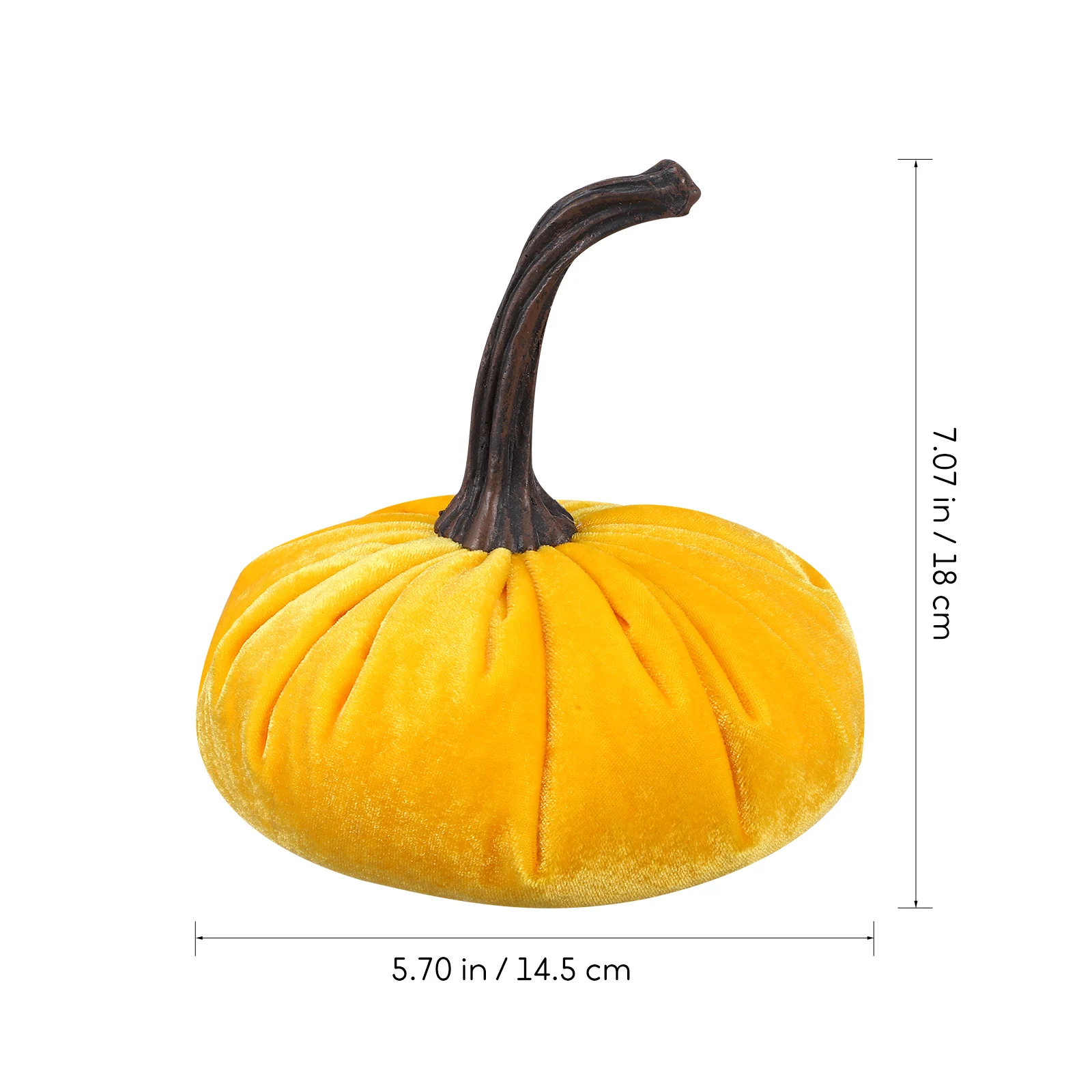 

3 Pcs Colorful Cloth Pumpkins Decor Set Pumpkin Decor Outdoor for Home Halloween Thanksgiving Party nament Photo Shoot Props