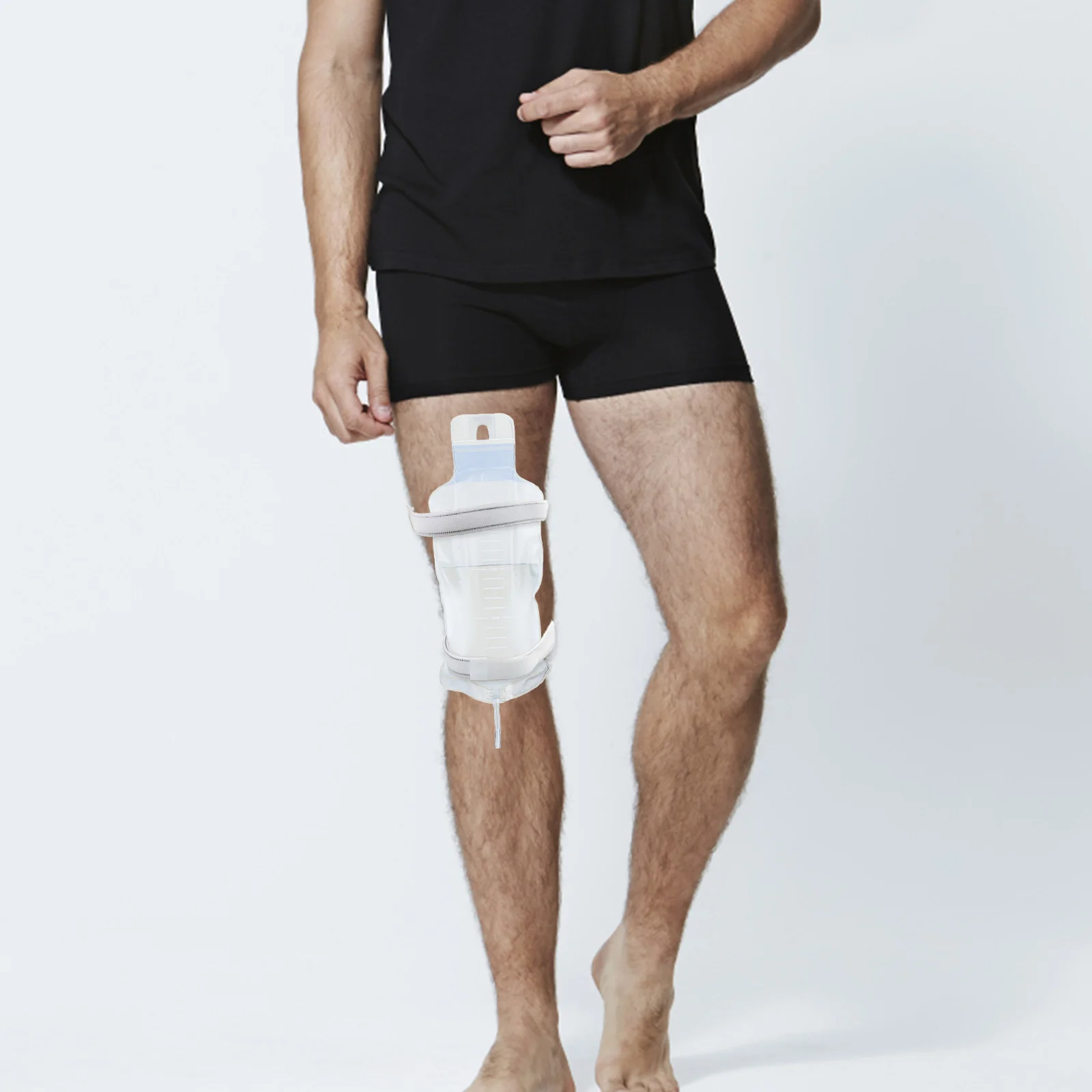 

4 шт. ремни для стабилизирования катетера, легкий, простой в использовании для сумки для ног, сумка для недержания, фиксация катетера, ремень для ног