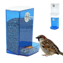 Bird Feeder Large Capacity Automatic Dispensing Food Dispenser Feeder Suitable for Small Medium-sized Parrot Cage Accessories