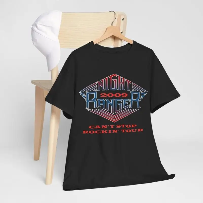 

Night Ranger band Tour Double sided T shirt Black unisex All Sizes S 5Xl