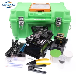 FX39 6 Motors FTTH Splicer Welding Core to Core Optical Fiber Fusion Fiber Optic Splicer Welding Machine customized