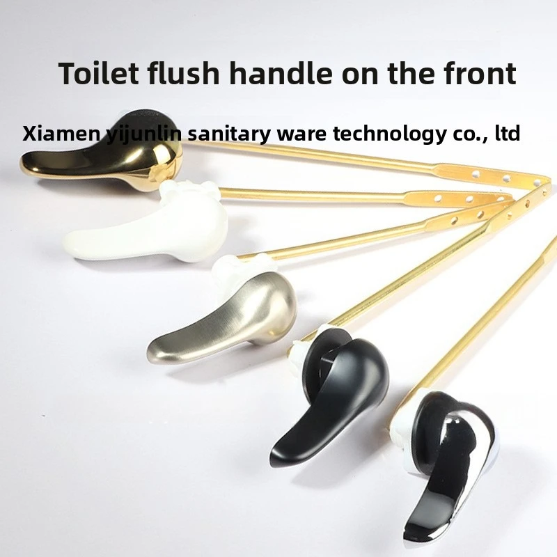 Toilet Front Wrench Front Drain Switch Pure Copper Rod Zinc Alloy Wrench Head Water Tank Bathroom Accessories