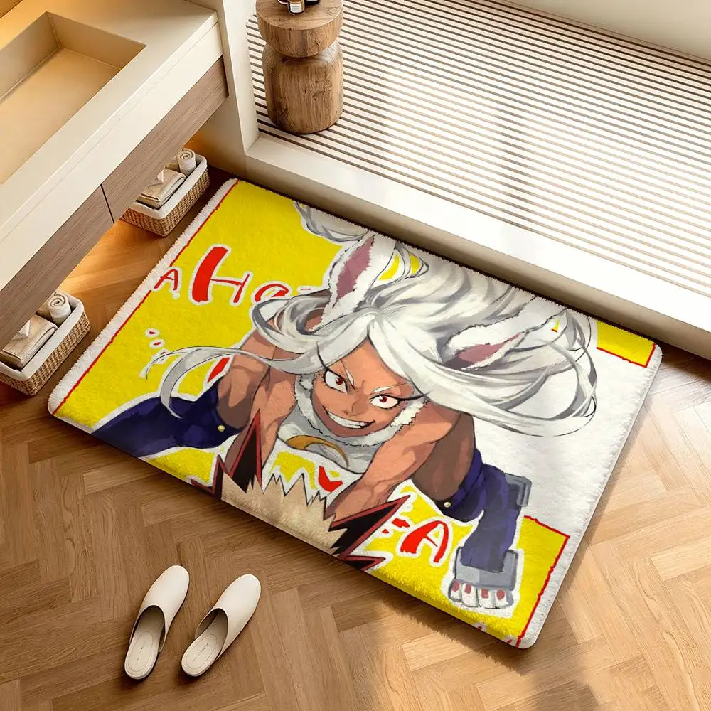 Rabbit Hero Mirko Shower Room Absorbent Small Floor Mat Soft Comfortable Decorative Foot Mat 5