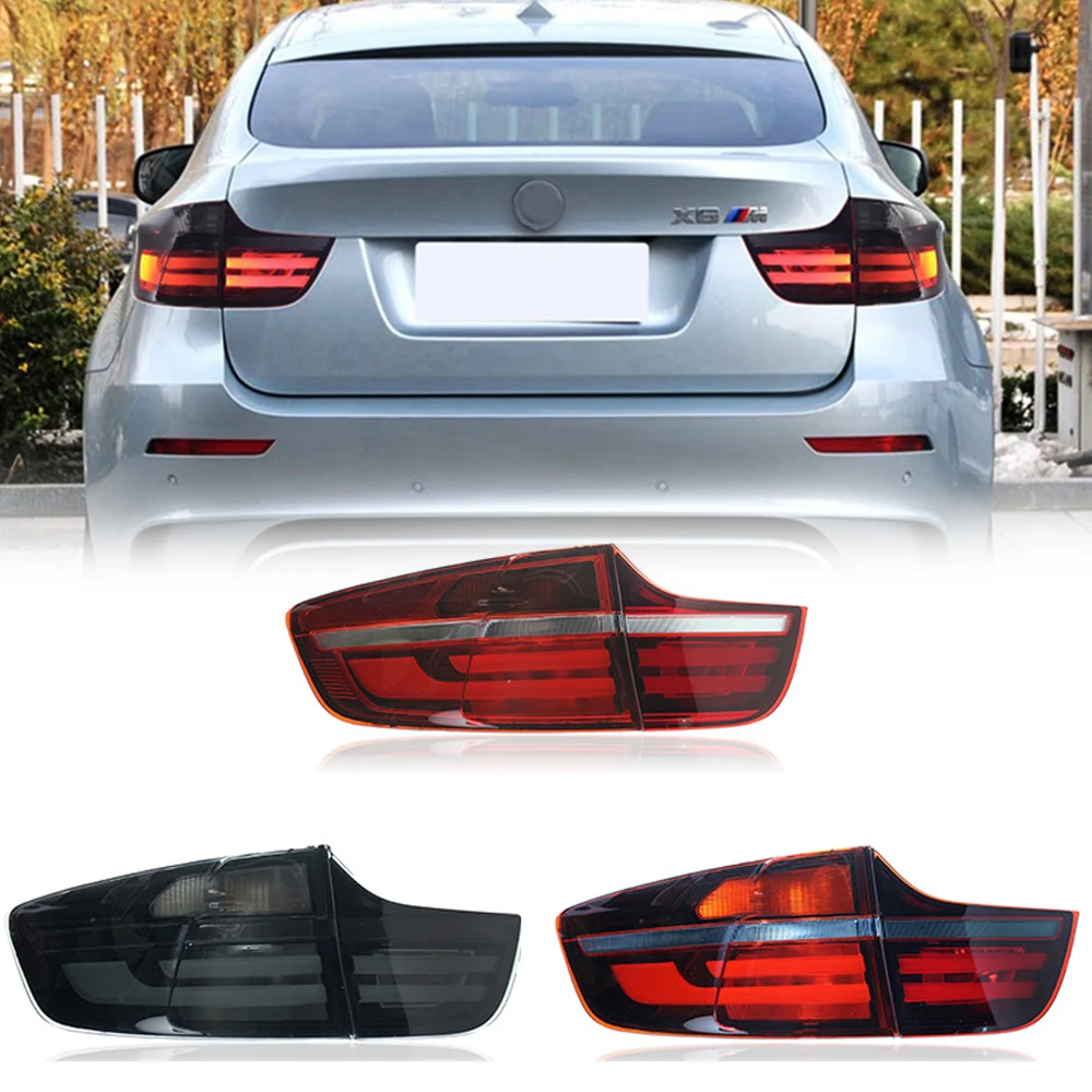 

Светодиодные задние фонари для BMW X6 E71 2008-2014, новый стиль, полностью светодиодные DRL, автомобильные задние фонари в сборе, автоаксессуары, модифицированная лампа