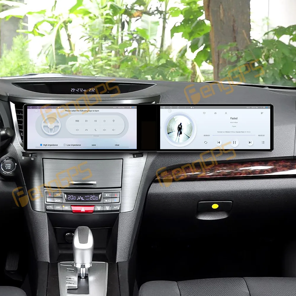 

24,6-дюймовый автомобильный радиоприемник для Subaru Legacy Outback 2010-2014 с Android, GPS-навигацией, мультимедиа, видео и стереосистемой