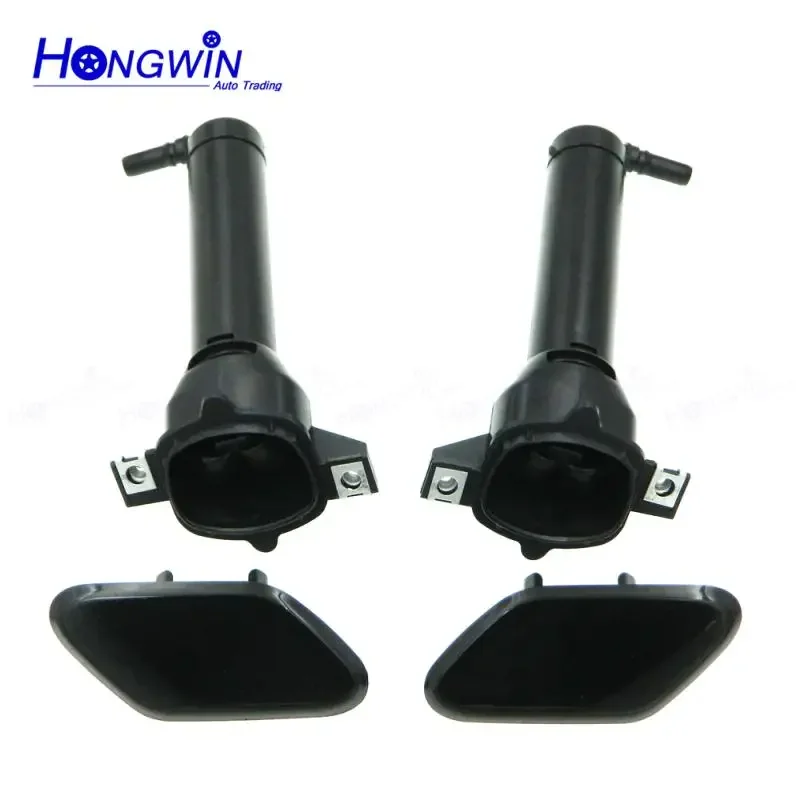 Headlight Headlamp Washer Nozzle Water Spray Jet Actuator & Cover Cap Lid For Honda CR-V CRV Euro 2012 2013 2014 2015 2016 2017 - Image 4