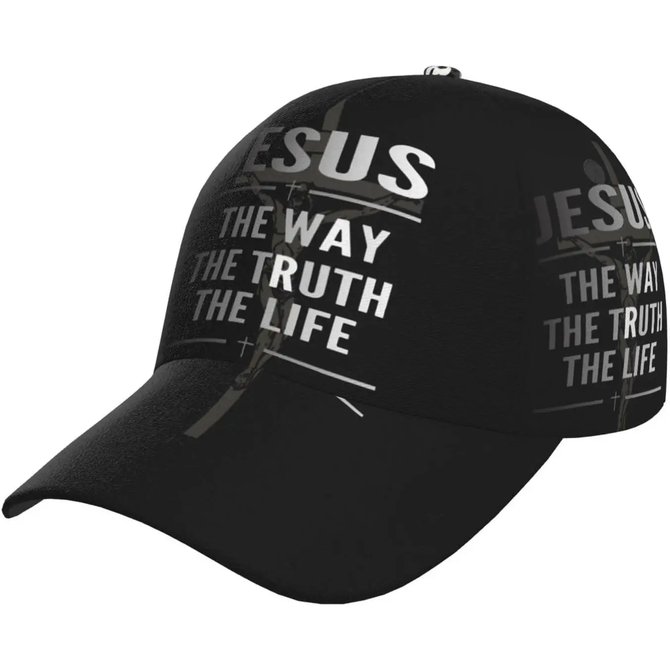 Jesus Cap Christian Baseball Cap Jesus Bible Sun Hat Adjustable Cap Cross Hat Trucker Hat