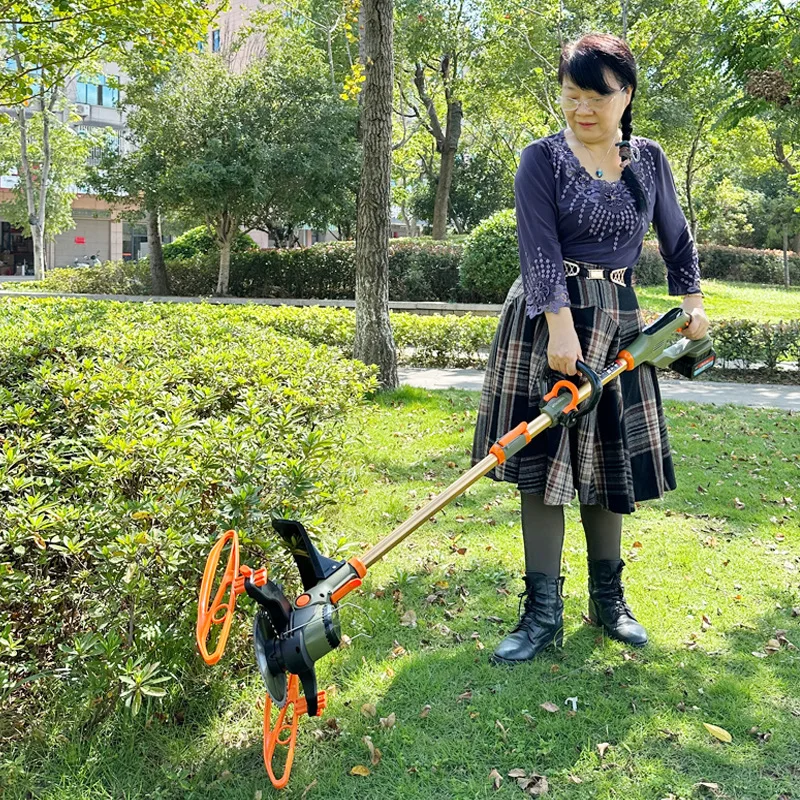 Electric lawn mower lithium battery lawn mower multi-functional small household handheld