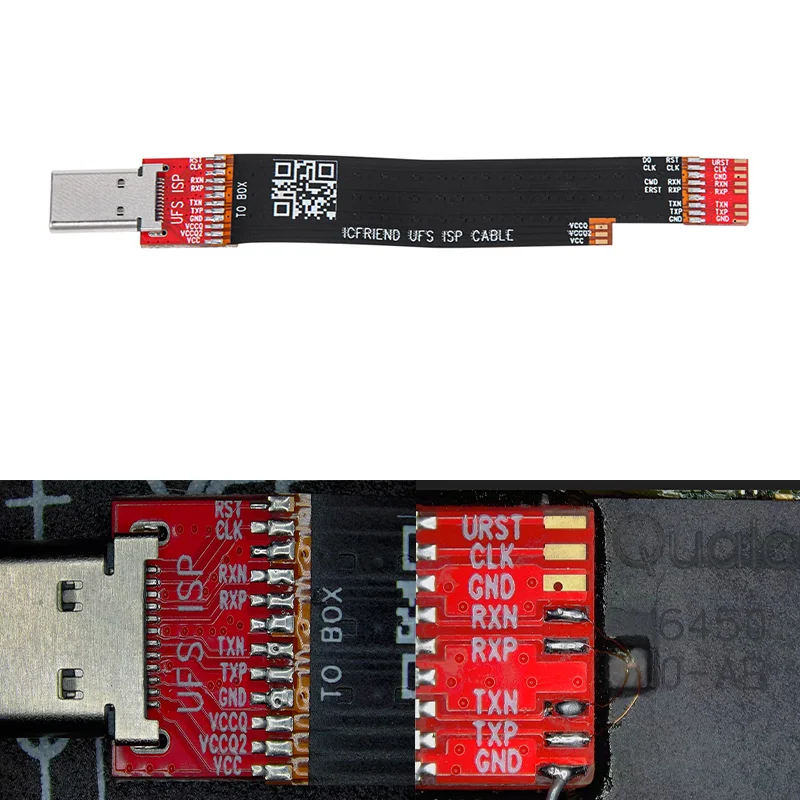 F64 adapter supports MIPI UFS-EMMC ISP adapters and Easyjtag/BGA254 socket modifications.