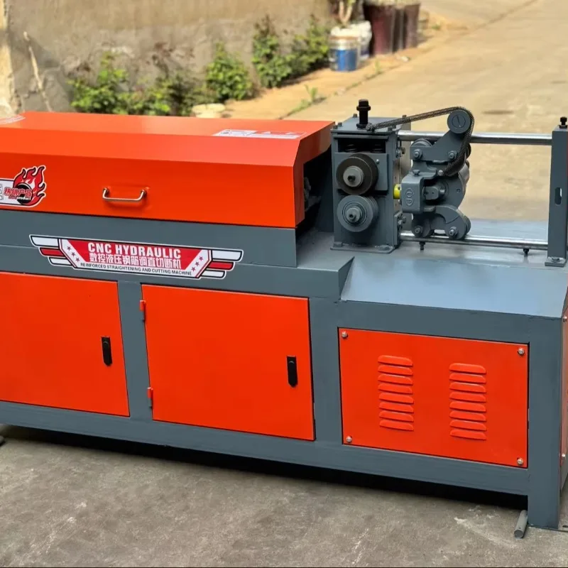 Customize CNC-rebar  Model Automatic Rebar Straightening Cutting Machine Efficient Processing for Coils Sheets Wires Motor Core