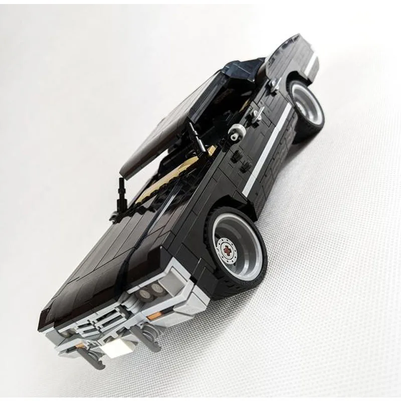 MOC-165282 새로운 90 년대 도시 스포츠카 레이싱 빌딩 블록 모델 925 부품MOC 크리 에이 티브 소년 어린이 생일 빌딩 블록 장난감