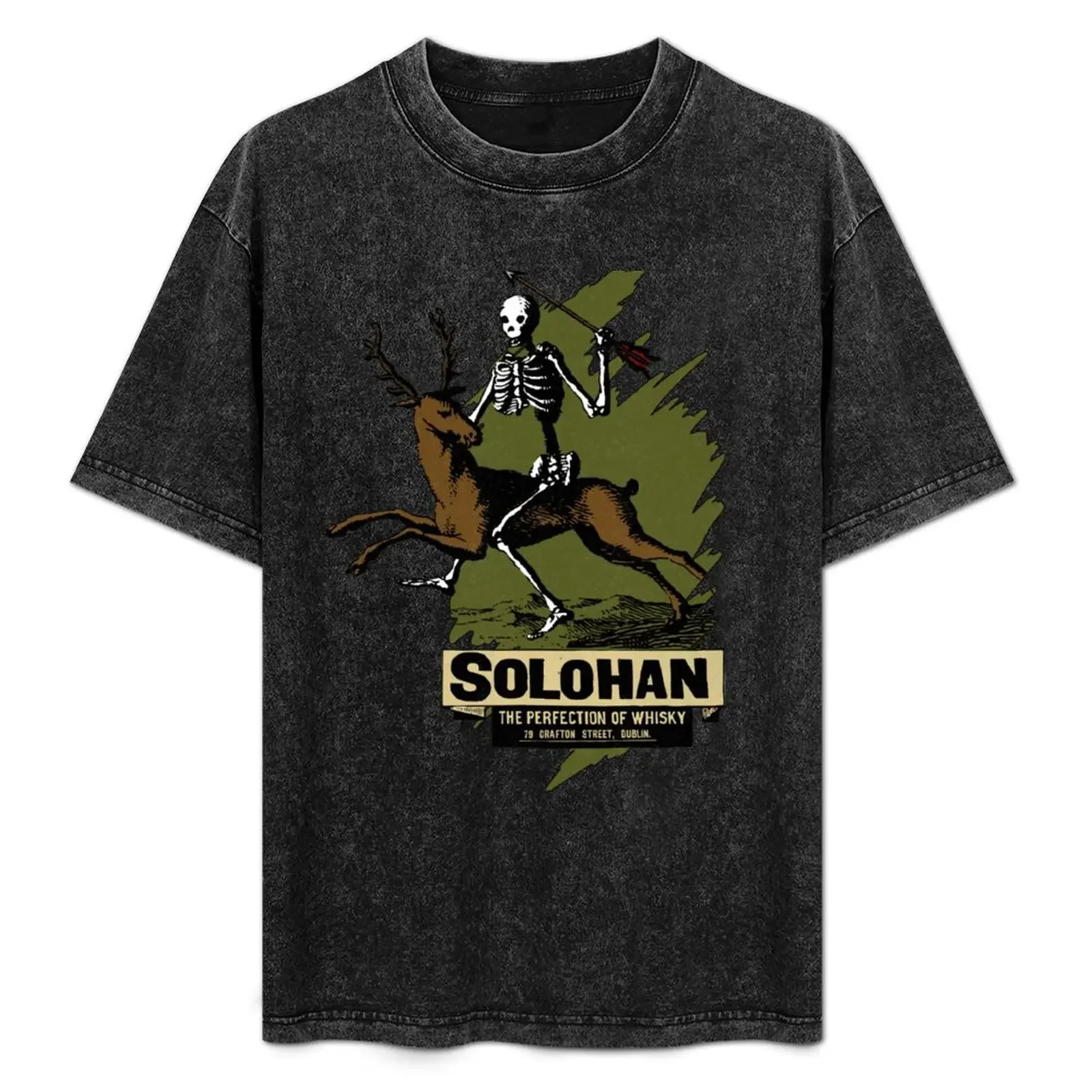 

Vintage Irish Whiskey T-Shirt T-shirts oversize plain summer 2025 mens t shirts