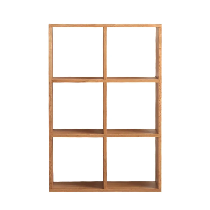 

White Oak Solid Wood Bookshelf Cherry Wood Bookshelf Bookshelf Study Shelf Office Cabinet Storage Floor Magazine Shelf Shelf