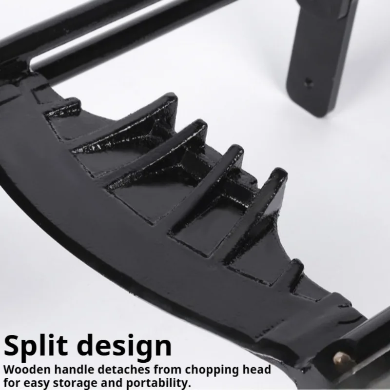 Portable Detachable Log Splitter Multifunctional Firewood Splitting Tool Outdoor Camping Safe Efficient Kindling Splitter view 2