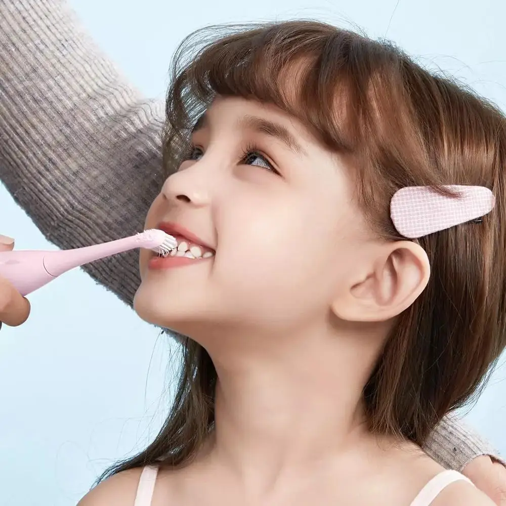 Coficoli Children's Sonic Electric Toothbrush Smart Timing Soft Bristles Chargeable for Children Aged 3-12 Kit only heads