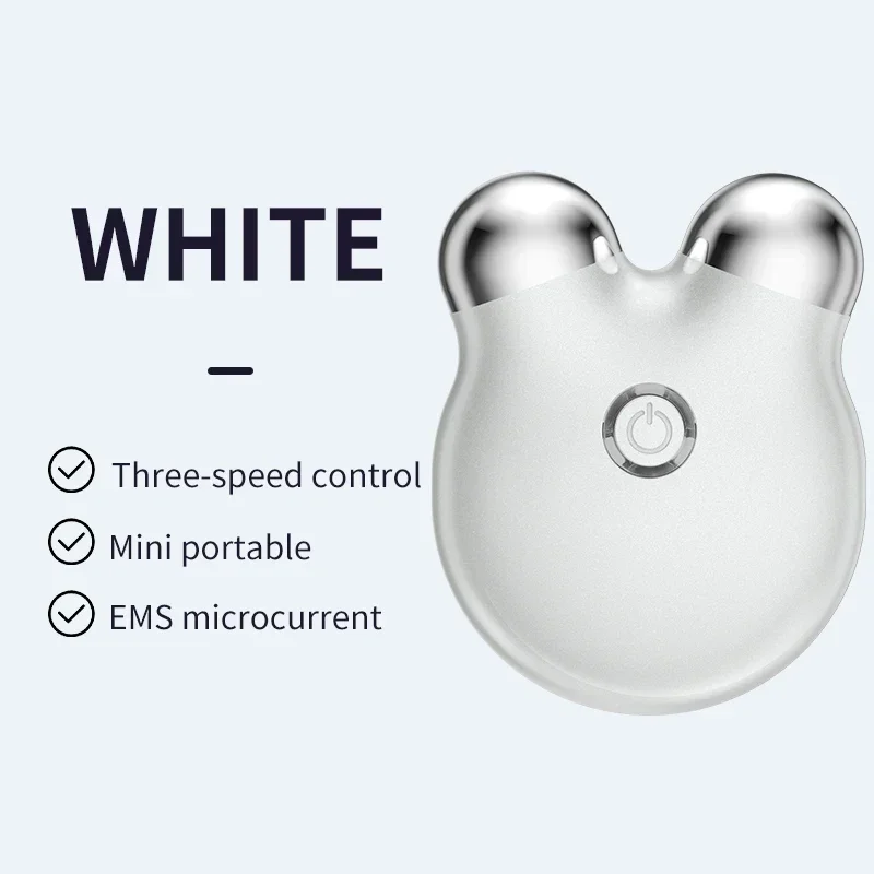 Electric Face Massager New Lift Roller Microcurrent Sonic Vibration Facial Lifting Skin Tighten Portable Massage Beauty Devices