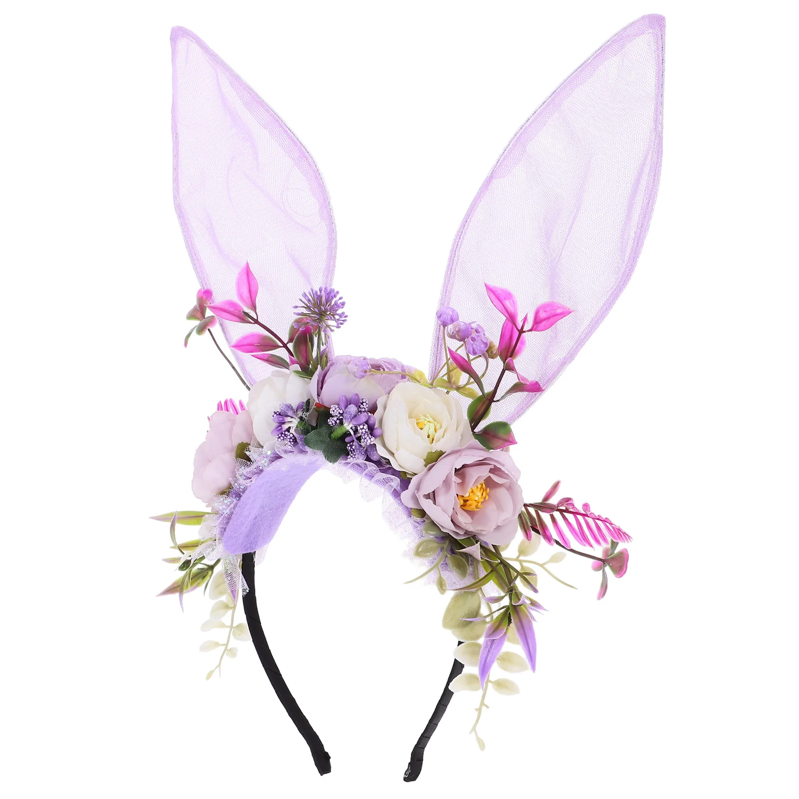 

Bunny Ear Headband Adjustable Soft Rabbit Ears Headpiece For Women Party Cosplay Festival Wear Fairy Hair Band Hair