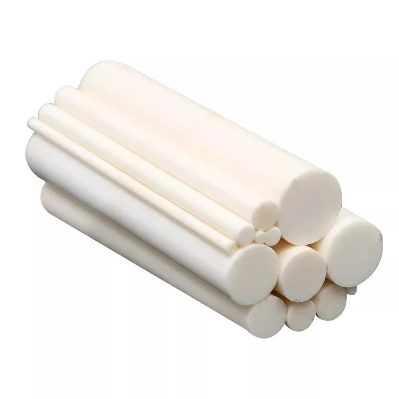 L100mm Alumina Corundum Mirror-Finish Ceramic Rod - Insulating Wear High-Temp Resistant Plunger/Shaft/Stirring Rod Ceramic Bar