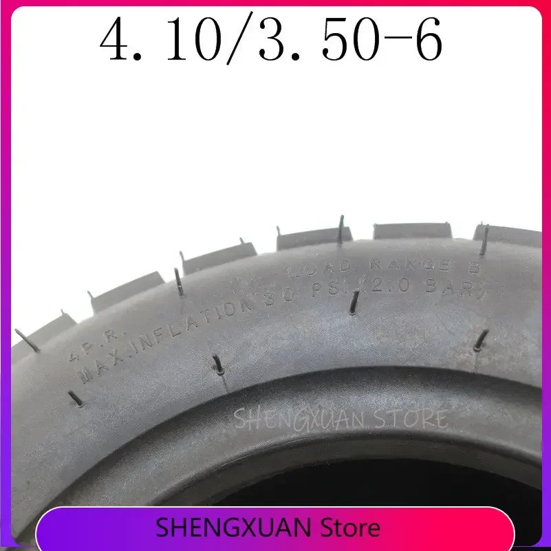 Good quality 4.10/3.50-6 Scooter tubeless Tires 6