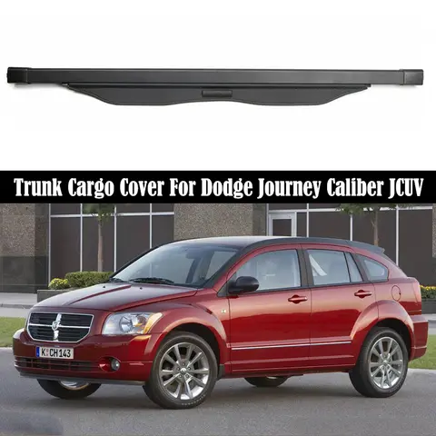 Dodge Journey Caliber JCUV 2008-2012 용 트렁크 카고 커버 보안 쉴드 후면 수화물 커튼 파티션 개인 정보 보호 자동차 액세서리
