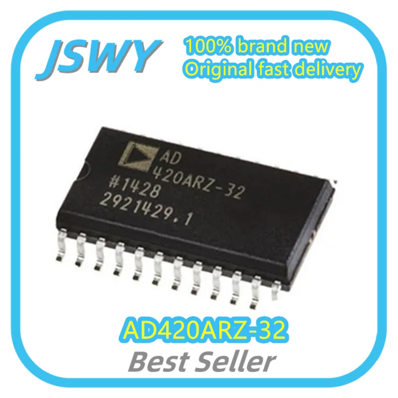 

(1/20pcs) AD420ARZ-32 AD420ARZ AD420AR-32 SOP24 Digital to Analog Converter Chip In Stock Original Bulk Stock