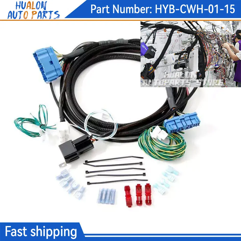 HYB-CWH-01-15 Hybrid Racing K-Series Swap Conversion Wiring Harness For Acura Integra 1994-2001 Honda Civic 1992 1993 1994 1995
