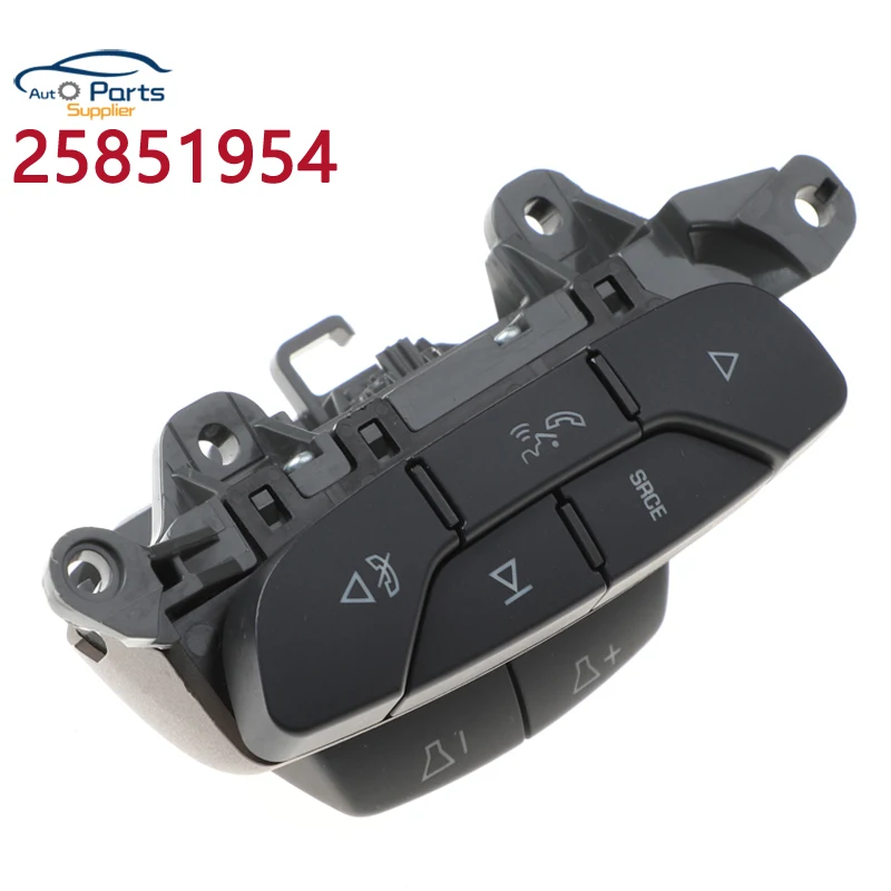 New 25851954 Car Steering Wheel Switch Cruise Control Switch for GMC Sierra Yukon Cadillac Escalade Chevrolet Avalanche Silverad