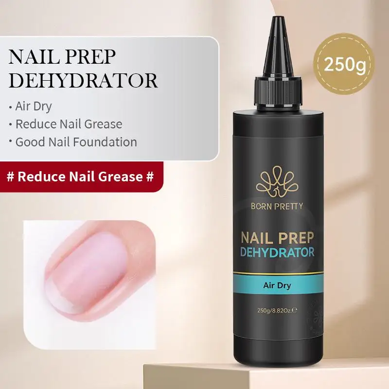 BORN PRTTY 250 g säurefreier Nagelpresse, Nagelvorbereitung, Dörrgerät, lufttrockenes Verstärkungsgel, superklebender Schmuck-Dekor, UV-Nagellack – Detail 4
