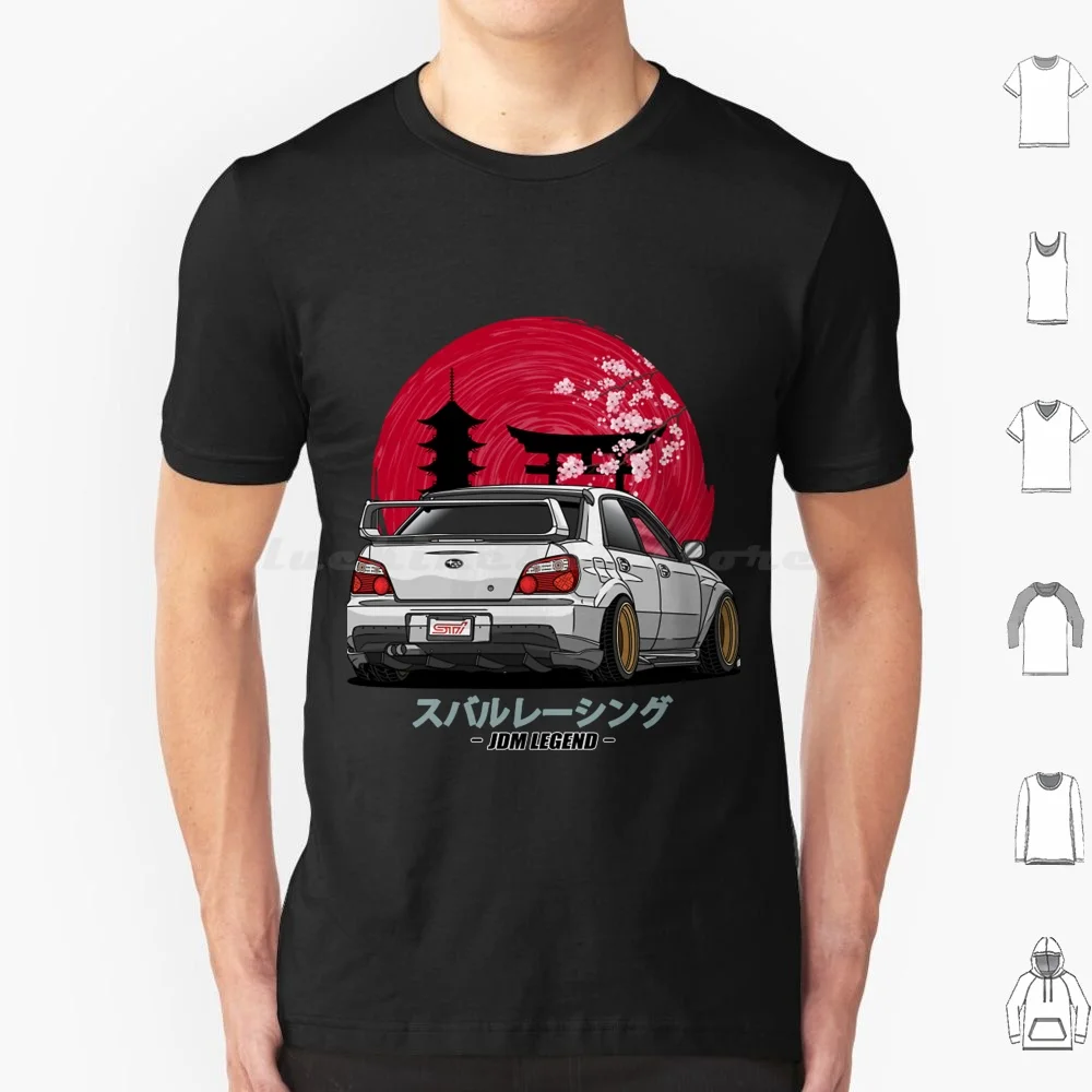 

Jdm Subie Impreza Wrx  Bugeye 2000 T-Shirt T Shirt Cotton Men Women DIY Print Car Cars Drift Drifting Impreza Japan Jdm Racing