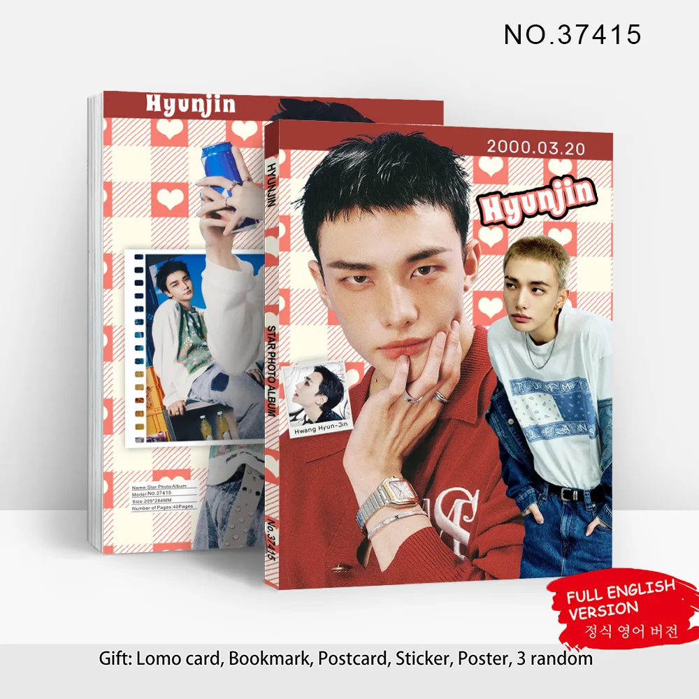 

New Stray Kids Album SKZOO Celebrity New Album DOIT Peripheral Celebrity Collection Book Huang Xuanchen Photo Collection