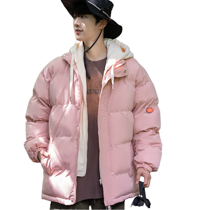 2025 سترة مبطنة بالقطن للركاب الحضري للرجال معطف شتوي خفيف الوزن وسحاب جيوب متعددة مقاومة للرياح للمدينة غير الرسمية #2