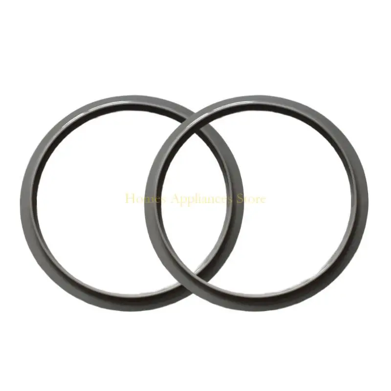 D0AB 2PCS Пищевой класс силиконовой прокладки герметизируют кольца для скороварки, обеспечивающих идеальное уплотнение и