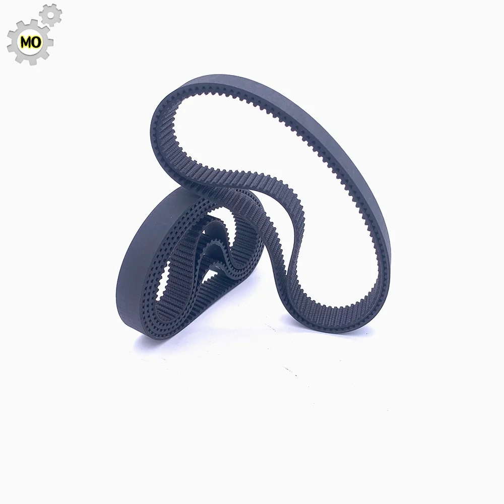 HTD 5M المطاط مؤقت اشتعال طول 1835 1840 1845 1850 1860 1870 1880 1885 1890 1895 1900 1910 1915mm HTD 5M حزام حلقة مغلقة