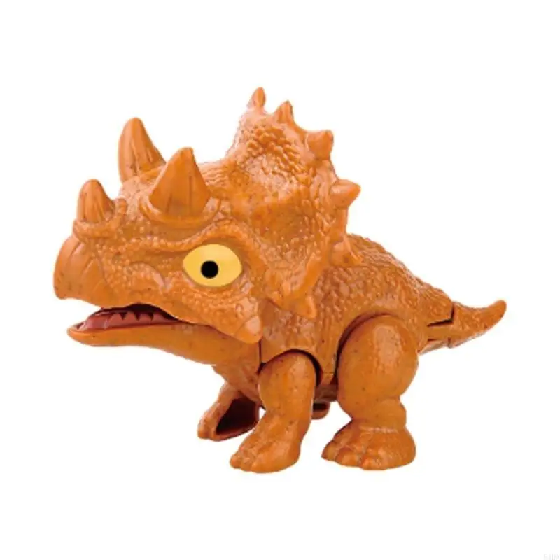 54DA Model Dinosaur Finger Puppet Joint Model Dinosaur Family Activity Toy Party Game