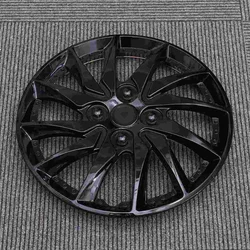 14 Inch Auto Wiel Hoesje Wieldop Voor Auto Hub Auto Refit Accessoire (Zwart) Velg Wieldoppen