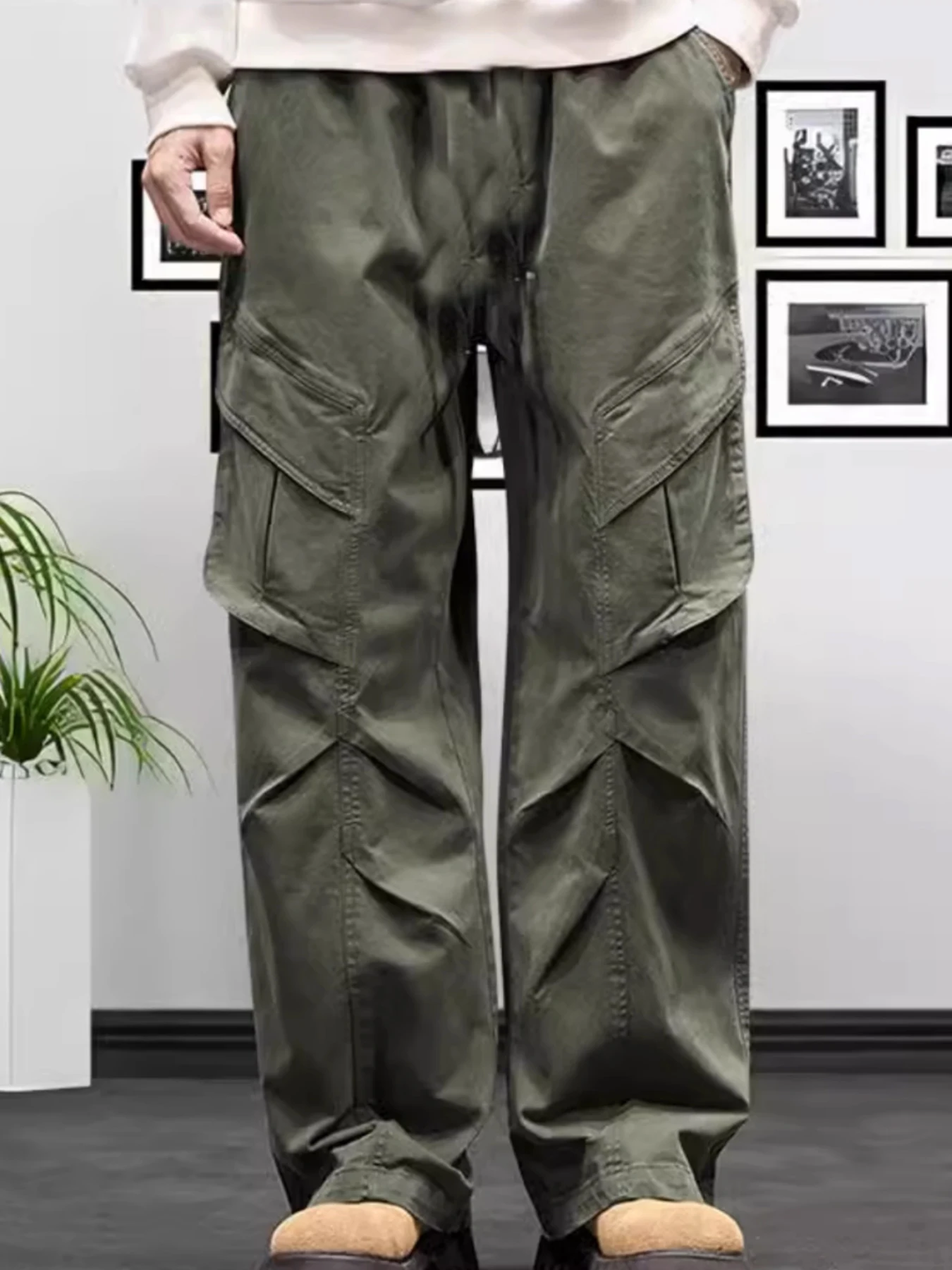 

Tactical Pants Mens Quick Dry Thin Trousers Lightweight Casual Waterproof Pants Outdoor Workout Breathable Long