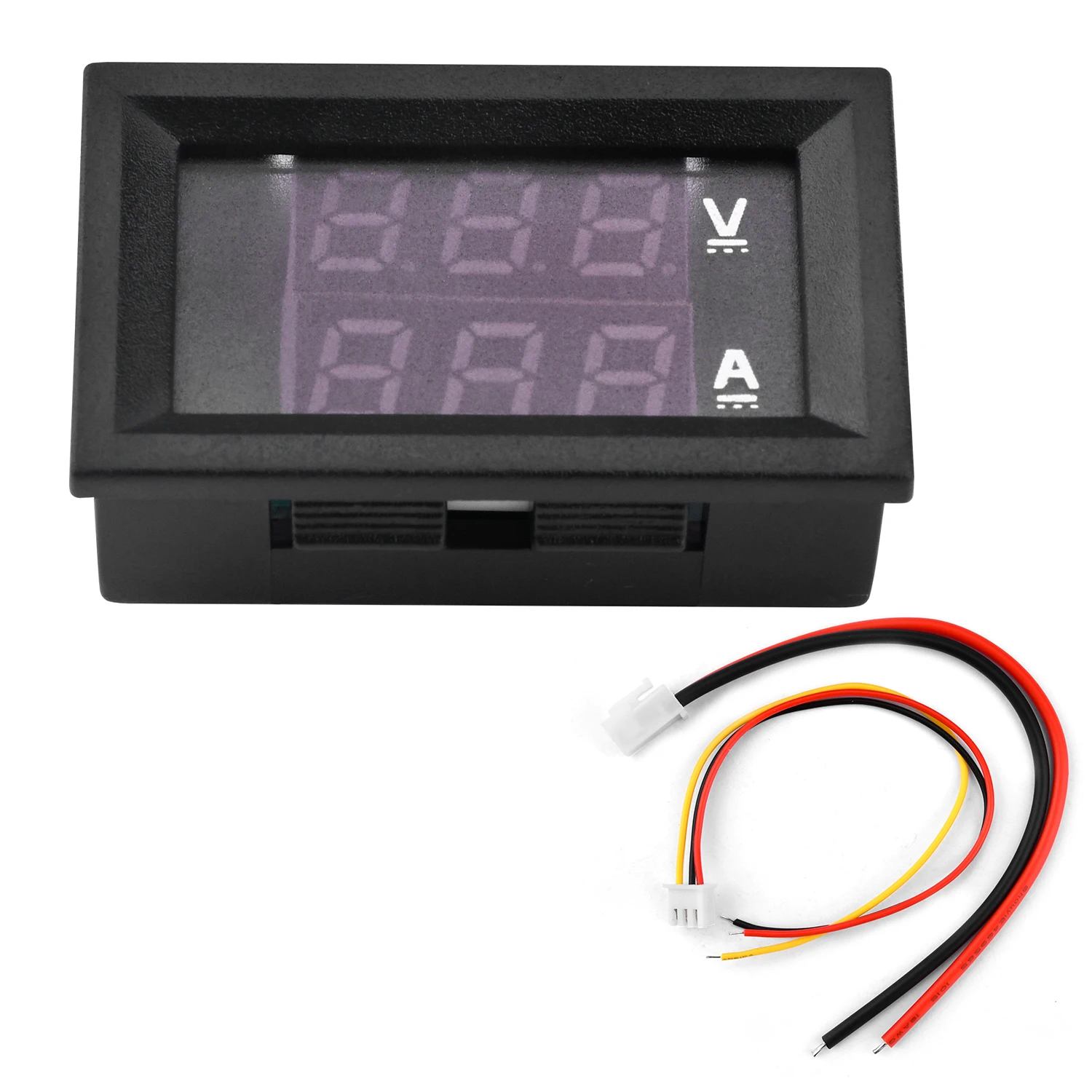 DC 100V 10A Voltmeter Ammeter LED Digital Display High Precision Voltage and Current Monitoring Instruments QC