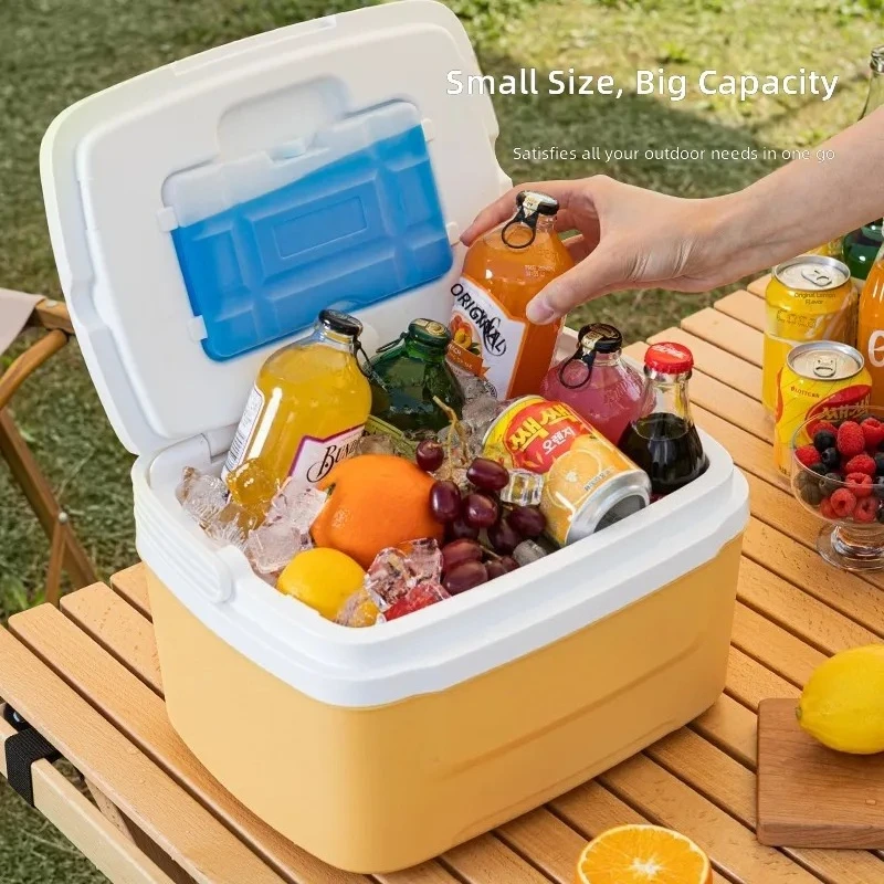 for Insulation Box Refrigerated Household Car Outdoor Portable Fridge Cold Picnic Fishing Commercial Stall Ice Bucket