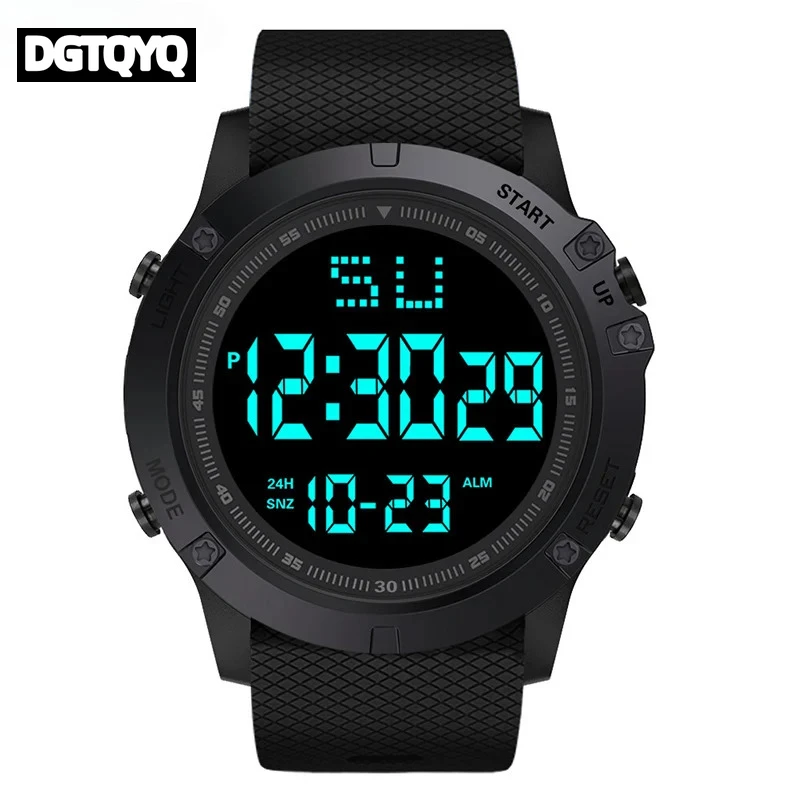 2026 Men Sport Watch Multifunction Military Waterproof Luminous LED Digital Kids Watch Big Dial Student Electronic Wristwatches